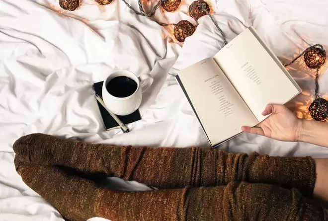 While resting, keep your legs above heart level.