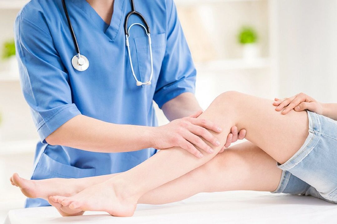 Symptoms of varicose veins